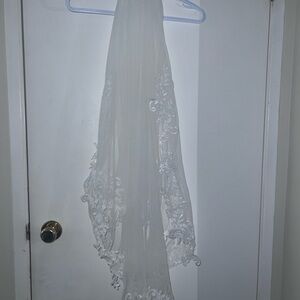 Bridal Veil and Hair Piece